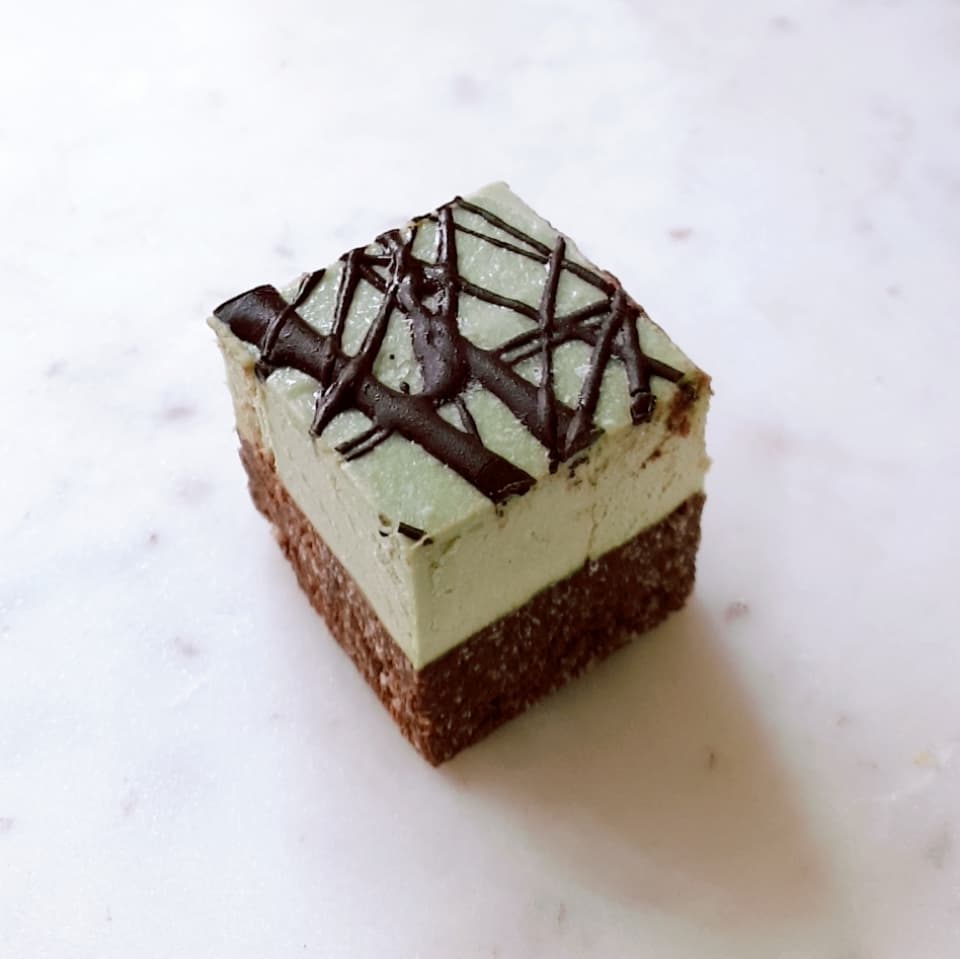 Raw Choc Mint Slice