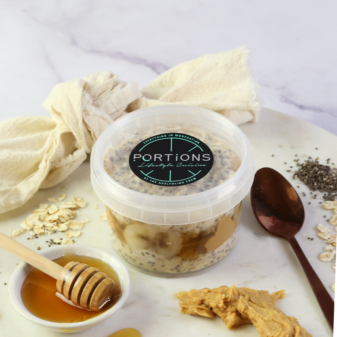 Almond, Honey & Banana Overnight Oats