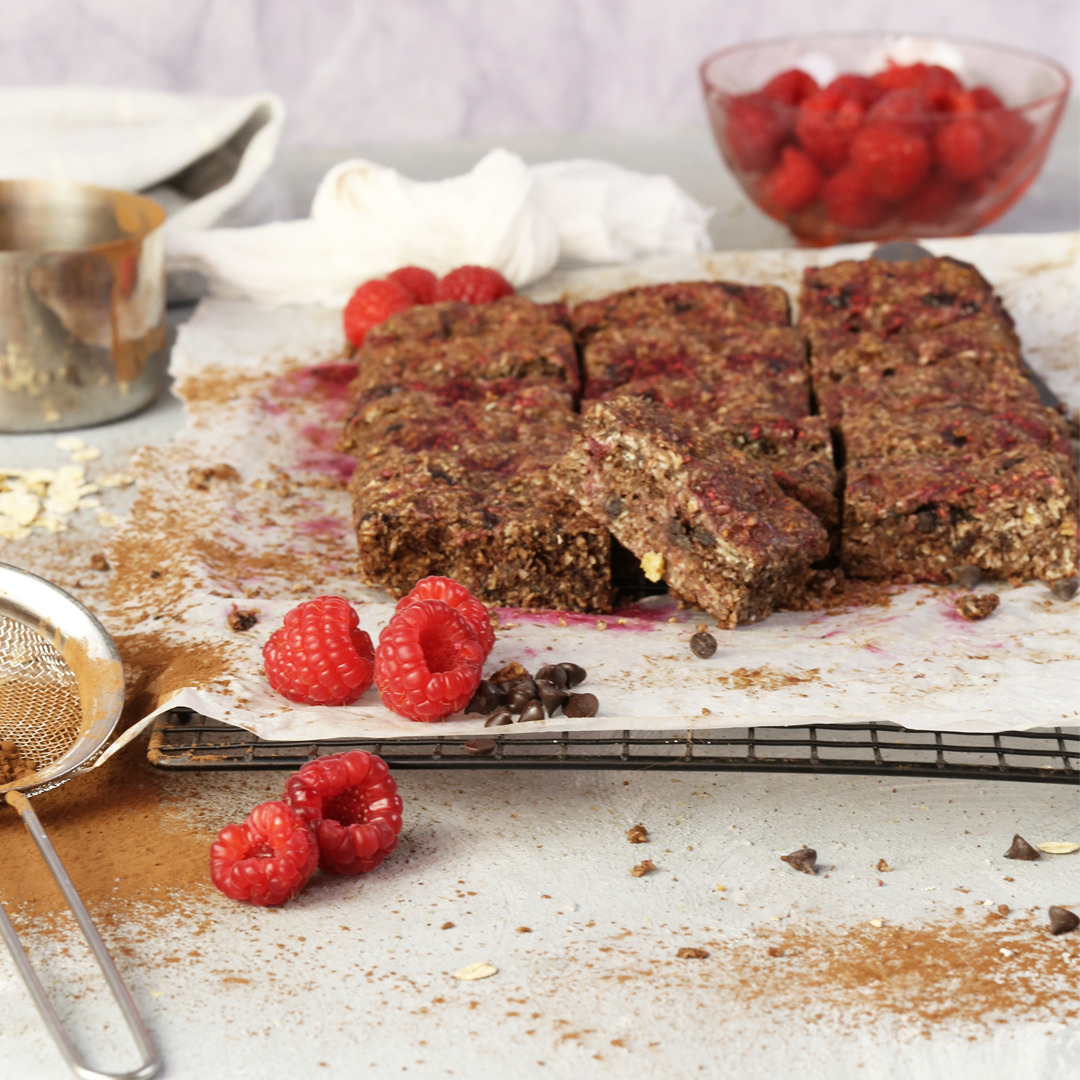 Choc Raspberry Brekky Bar