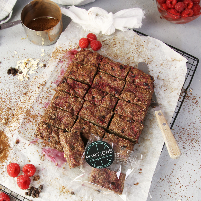 Choc Raspberry Brekky Bar