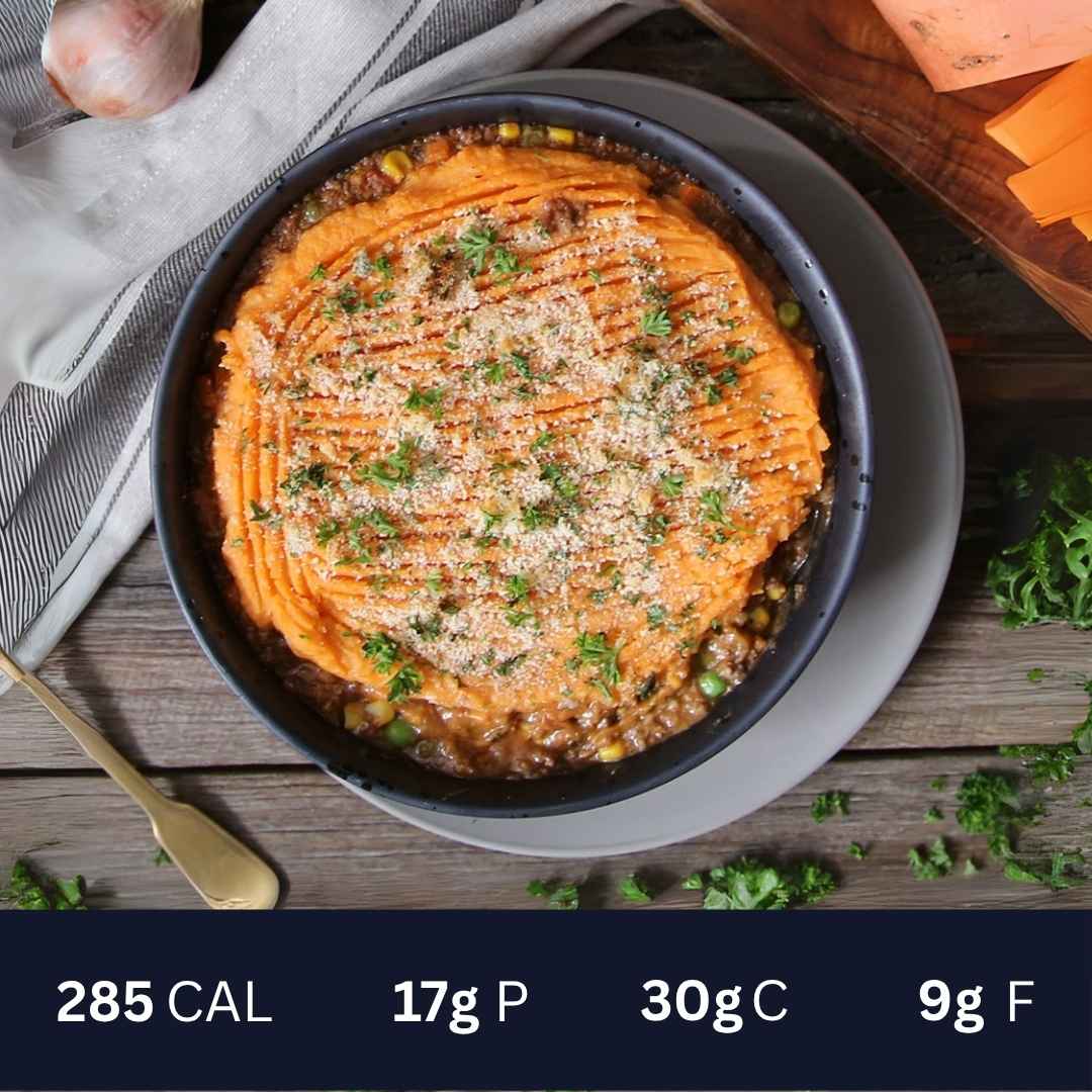 Cottage Pie & Sweet Potato