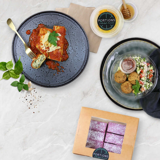 Fit & Fueled: Plant Protein, Calling all Vegetarians ~Perfectly portioned meals for 8 Weeks! Choose from 1,200, 1,400, 1,600, 1,800, 2,000, and 2,200 calories per day
