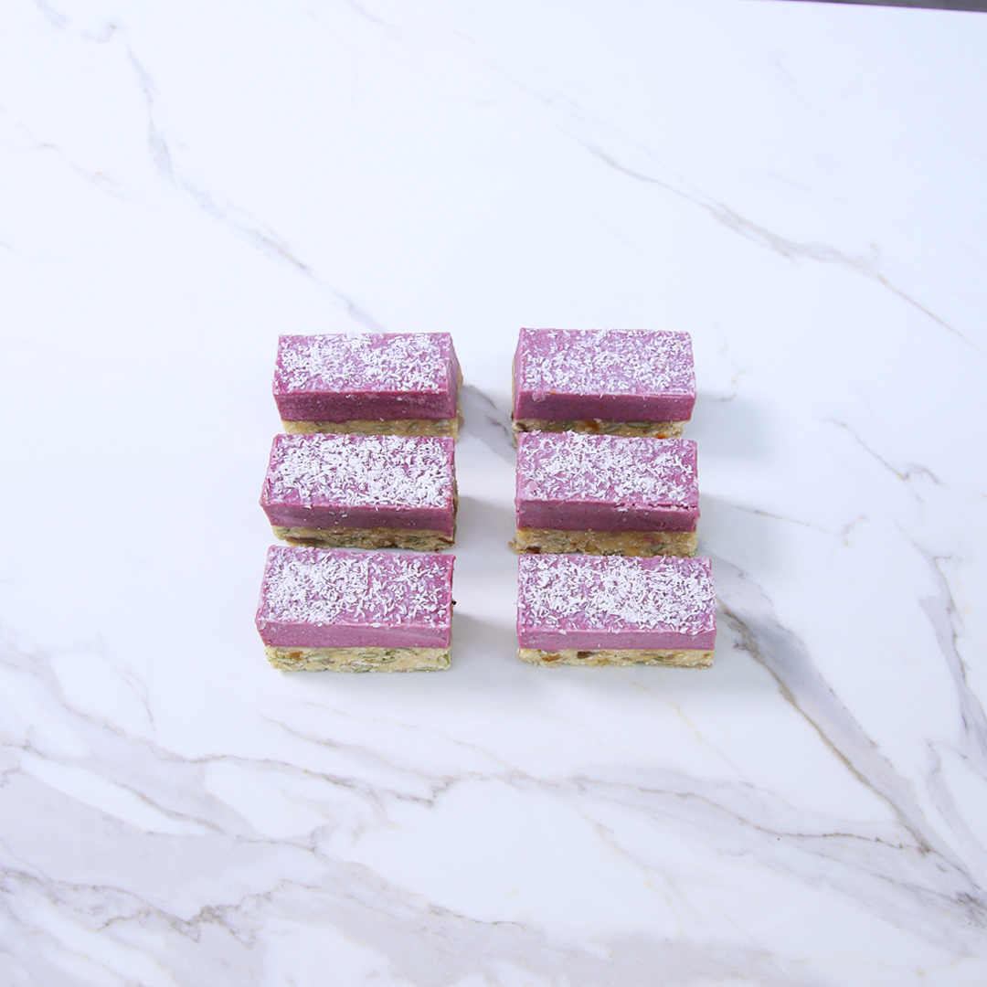 Vegan Berry Beauty Slices