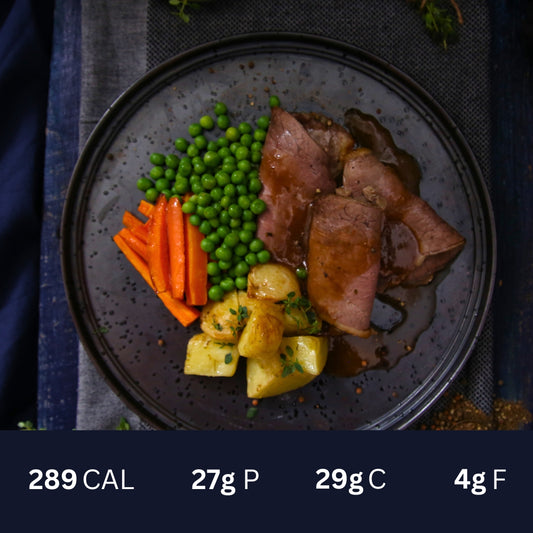 Roast Beef with Veggies