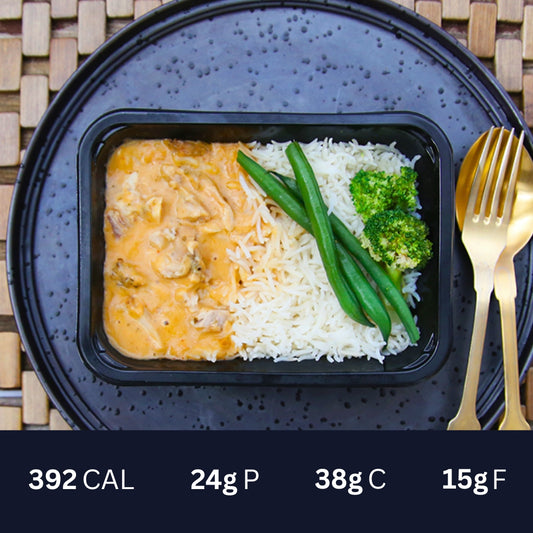 Chicken Satay with Rice