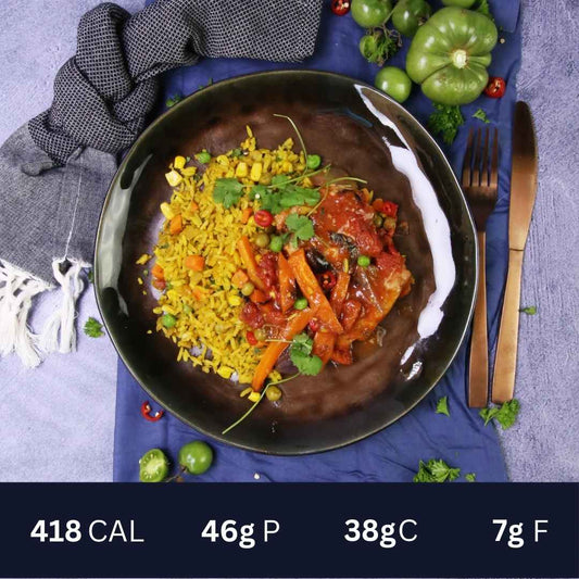 Spanish Chicken and Saffron Rice