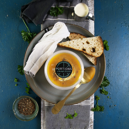 Sweet Potato & Pumpkin Soup
