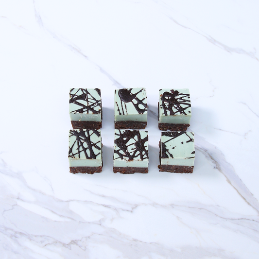 Raw Choc Mint Slice