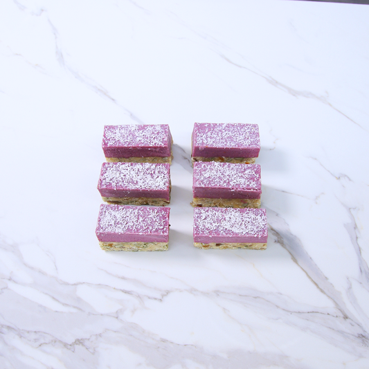 Vegan Berry Beauty Slices