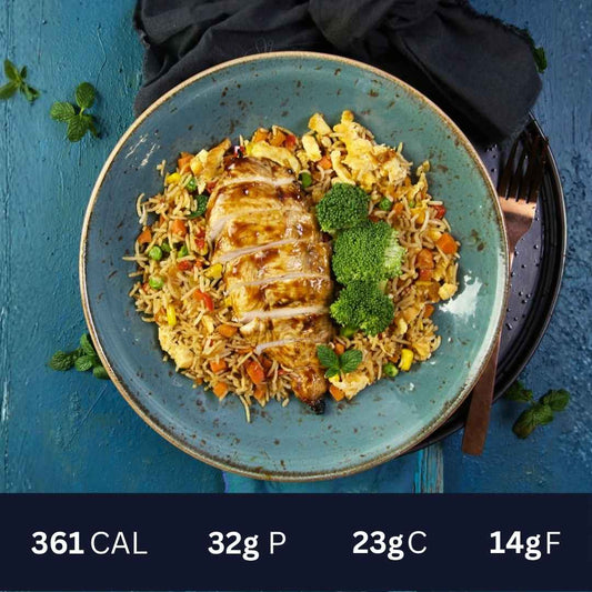 Char-Grilled Chicken with Dirty Rice