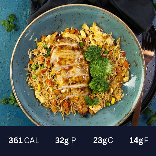 Char-Grilled Chicken with Dirty Rice