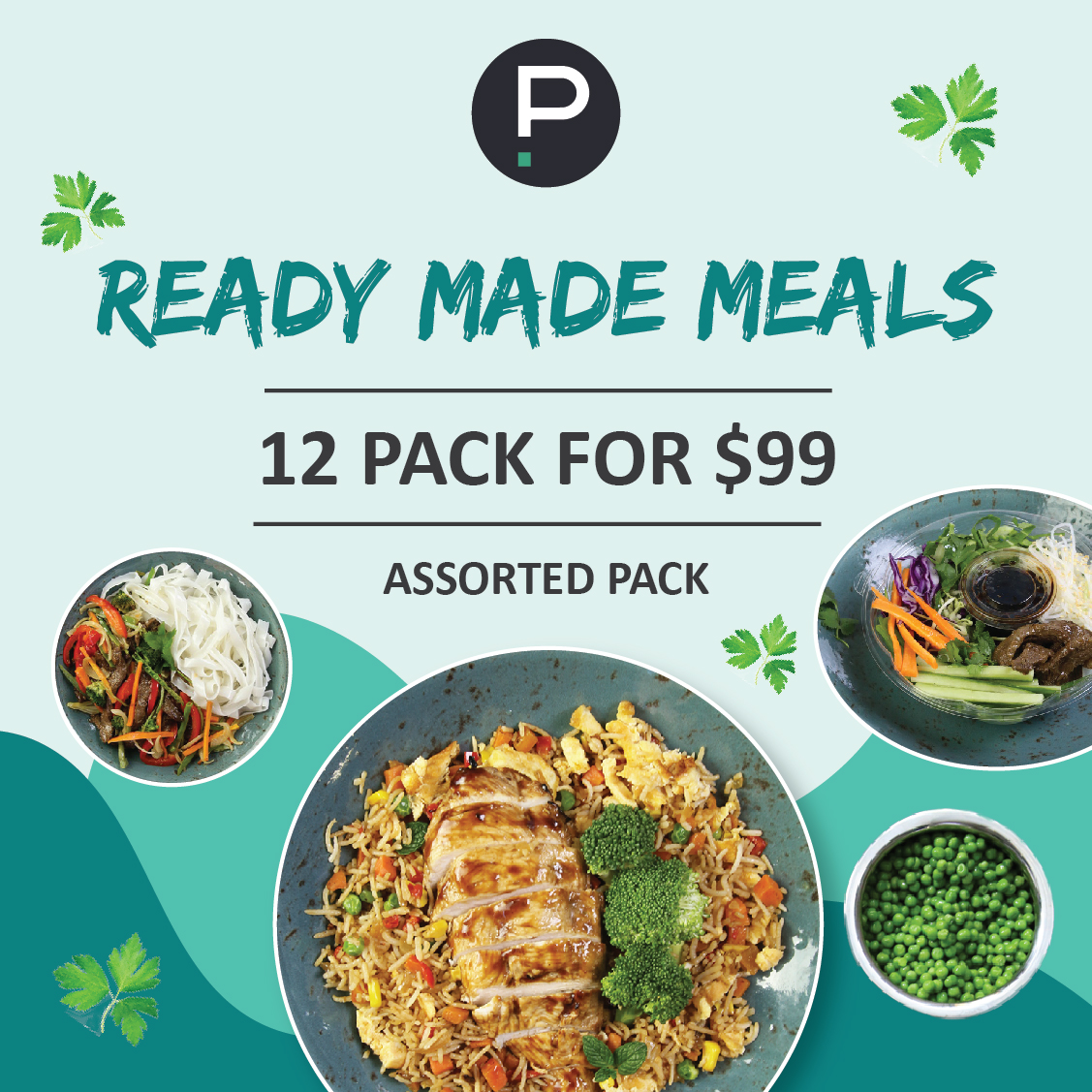 12 pack $99 Assorted - Portions Lifestyle Cuisine